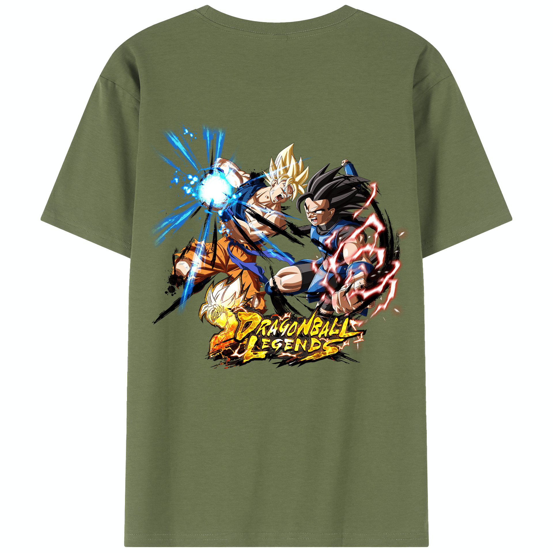 （画像用） ドラゴンボール DRAGON BALL 綿100％半袖Tシャツ（背面プリント）